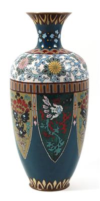 Cloisonné Vase, - Antiquitäten