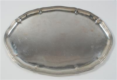 Italienisches Silber Tablett, - Antiquitäten