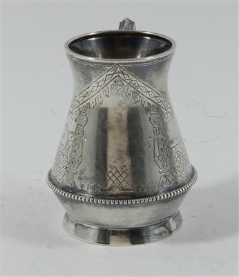 Russischer Silber Milchgießer, - Antiquitäten