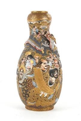 Satsuma Vase, - Antiques