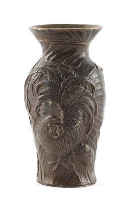 Bronze-Vase, - Asiatica