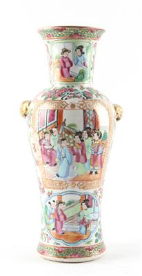 Famille rose Vase, - Asiatica