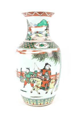 Famille verte Vase, - Asiatica