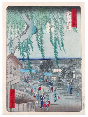 Shosei Ikkei (aktiv 1860-1870er), Serie: Tokyo meisho shijuhakkei, 1871 - Asiatica