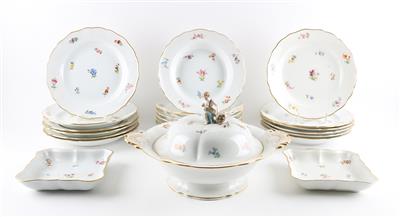 Meissen Speiseserviceteile: - Antiquariato