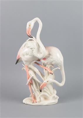 2 Flamingos, - Starožitnosti