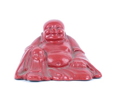 Rotlack Buddha, - Antiques