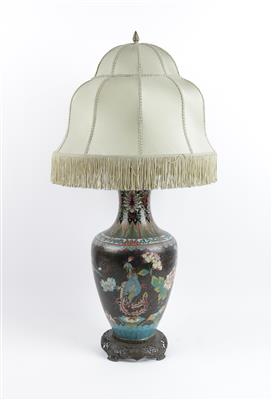 Cloisonné Tischlampe, - Asiatica