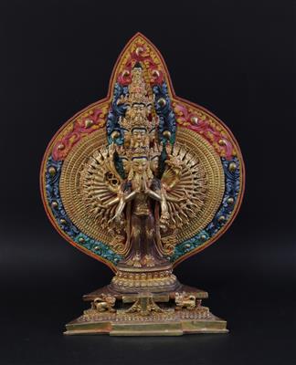 Bodhisattva Avalokiteshvara, - Asiatica a Umění