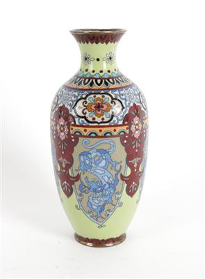 Cloisonné Vase, - Asiatica e Arte