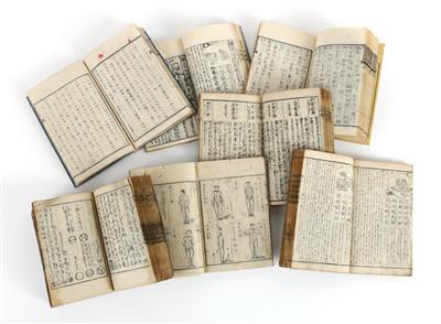 Konvolut von sieben watojihons, Japan, 19. Jahrhundert - Asiatica and Art