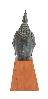 Buddha Kopf, - Asiatische und Islamische Kunst