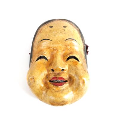 Okame-Maske, - Asiatische und Islamische Kunst