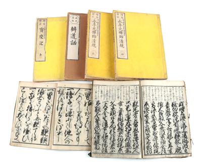 Konvolut von 14 watoji-hons, Japan, 19. Jh., - Asiatika und islamische Kunst