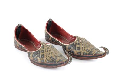 Paar osmanische Schuhe, - Antiques
