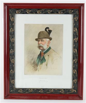 Kaiser Franz Joseph I. von Österreich, - Antiquariato