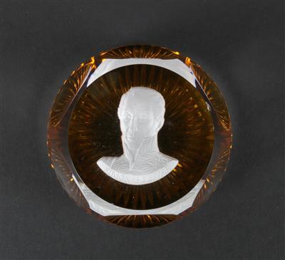 SIMON BOLIVAR Briefbeschwerer, - Antiquariato