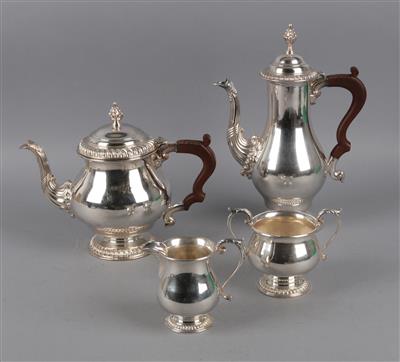 Englische Tee und Kaffeegarnitur, - Summer auction Antiques