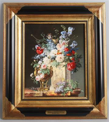 "Corbeille de fleurs" 1785, - Works of Art