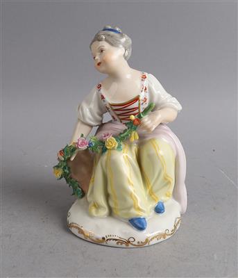 Girlandenmädchen, Wiener Porzellanmanufaktur Augarten, - Antiquitäten