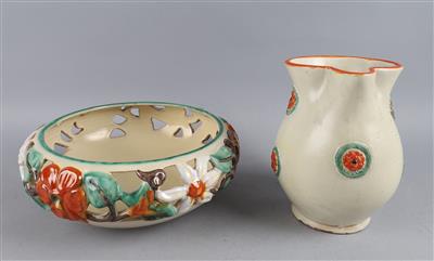 Krug, Schüssel, Gmundner Keramik, um 1932-47, - Starožitnosti