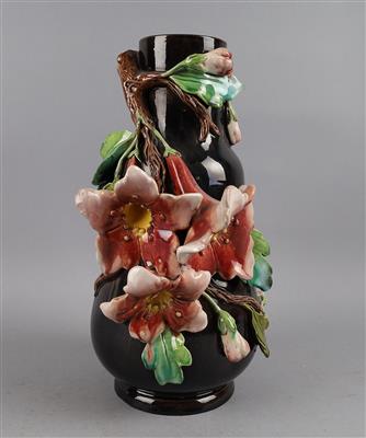 Vase, Wilhelm Schiller  &  Sohn, Bodenbach um 1900, - Works of Art