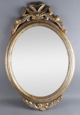 Ovaler Spiegel-Rahmen, im Barockstil, 20. Jh., - Antiquariato