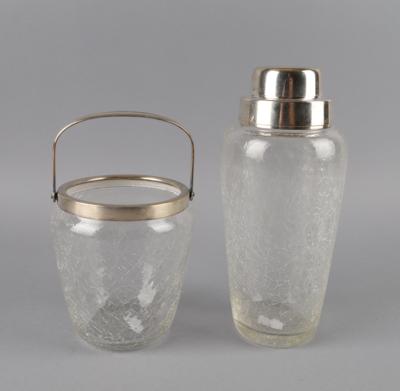 WMF - Coctail Shaker und Eiskübel, - Antiquitäten