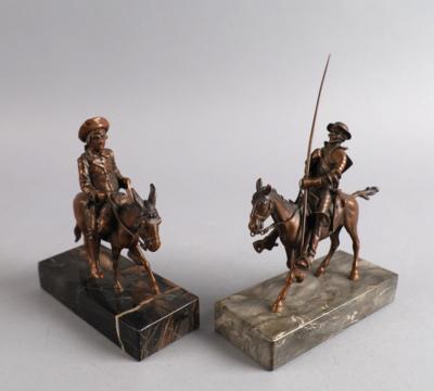 Don Quijote und Sancho Panza, - Antiquitäten
