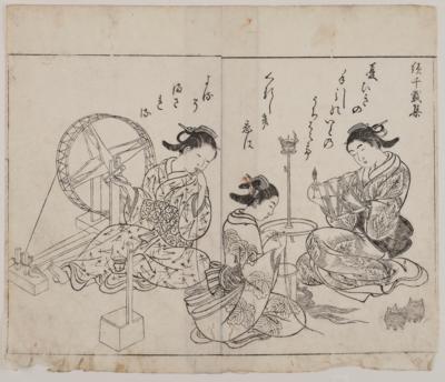 Nishikawa Sukenobu (1671-Kyo - Antiquariato