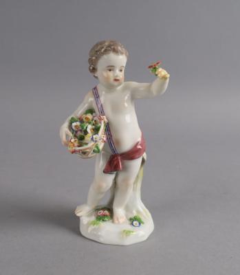 Jahreszeitenfigur Frühling, Meissen, - Works of Art