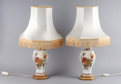 Paar Tischlampen, - Works of Art
