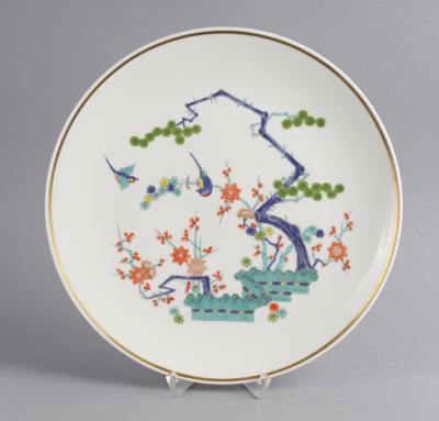 Teller mit Kakiemon Dekor, Meissen zweite Hälfte 20. Jh. - Antiquitäten