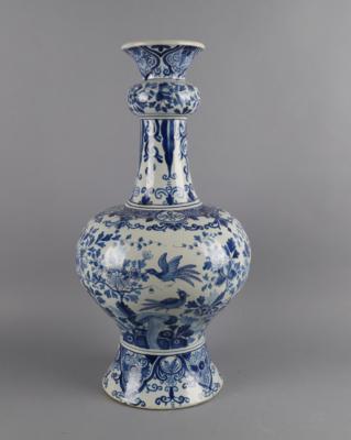 Vase, Tichelaars Kleiwarenfarbrieken, Makkum 19. jh., - Antiquitäten