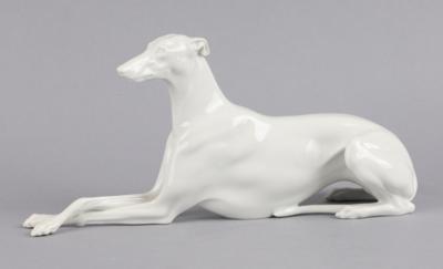 Greyhound, Wiener Porzellanmanufaktur Augarten, - Starožitnosti