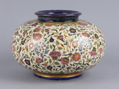 Vase, Zsolnay, Pécs um 1875/80, - Antiquitäten