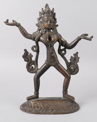 Bronzefigur, Indien, 20. Jh., - Starožitnosti