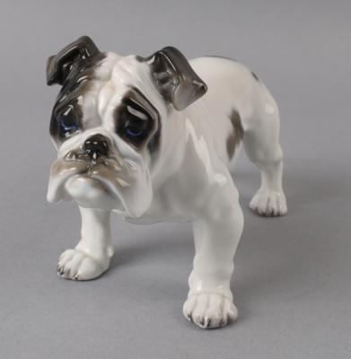 Fritz Diller, Englische Bulldogge, Entwurf: 1914, Ausführung: Rosenthal Classic Rose Collection, ab 1975 - Antiquitäten