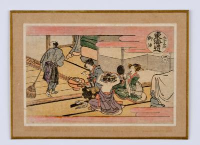 Katsushika Hokusai 1760- 1849),Goyu - Antiquitäten