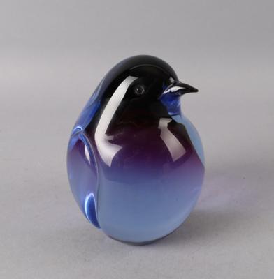 Livio Seguso (geb. 1930 Murano), Pinguin, Ausführung: Gralglas, Firma Fischer  &  Seyfang, Göppingen und Dürnau - Works of Art