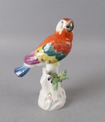 Papagei, Staatl. Porzellanmanufaktur Meissen, 1974, - Antiquariato