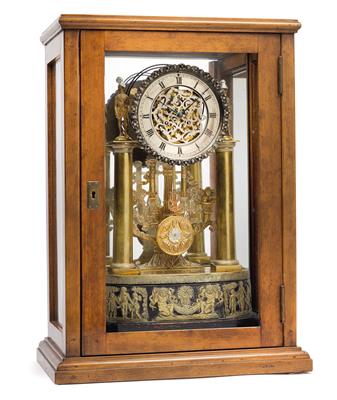 A Biedermeier anniversary clock - Umění a starožitnosti