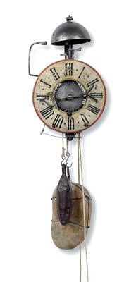 A Gothic house clock - Orologi, arte asiatica, metalli lavorati, fayence, arte popolare, sculture