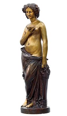 A large allegorical figure, - Orologi, arte asiatica, metalli lavorati, fayence, arte popolare, sculture