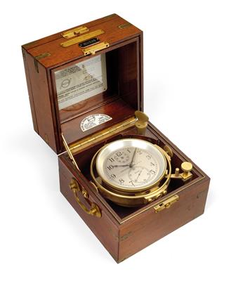 Hamilton Marine Chronometer Typ 21 - Uhren, Metallarbeiten, Asiatika, Fayencen, Skulpturen, Volkskunst