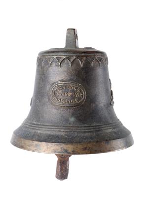 A chapel bell, - Clocks, Asian Art, Metalwork, Faience, Folk Art, Sculpture