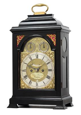 Londoner George II Bracket Clock - Uhren, Metallarbeiten, Asiatika, Fayencen, Skulpturen, Volkskunst