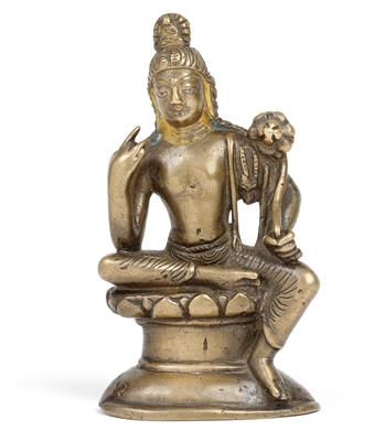 Maitreya, Kashmir, 8th-11th cent. - Orologi, arte asiatica, metalli lavorati, fayence, arte popolare, sculture