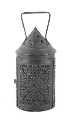 A lantern, - Clocks, Asian Art, Metalwork, Faience, Folk Art, Sculpture