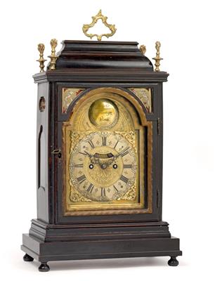 Wiener Barock Stockuhr - Uhren, Metallarbeiten, Asiatika, Fayencen, Skulpturen, Volkskunst